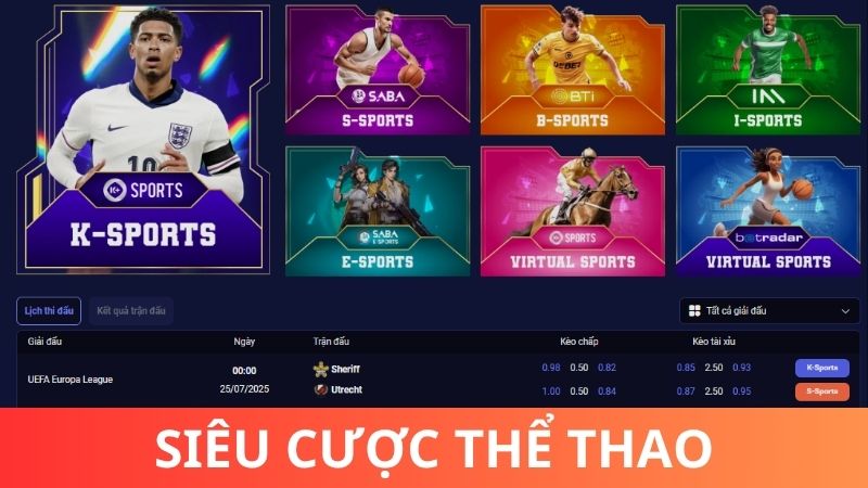 Siêu cược thể thao - Cược nhiều, thưởng nhiều
